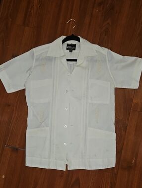 Vintage Mexican Wedding Shirt Mens 36